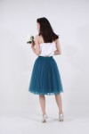 Пышная юбка из фатина (60 цветов)  - фото 