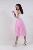 Пышная юбка из фатина (60 цветов)  розовая